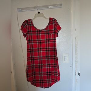 Christmas Plaid Dress